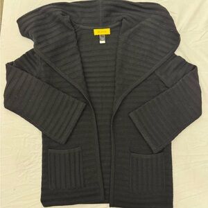 ST. JOHN 100% Cashmere Open Cardigan New